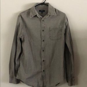 Men’s long sleeve button down